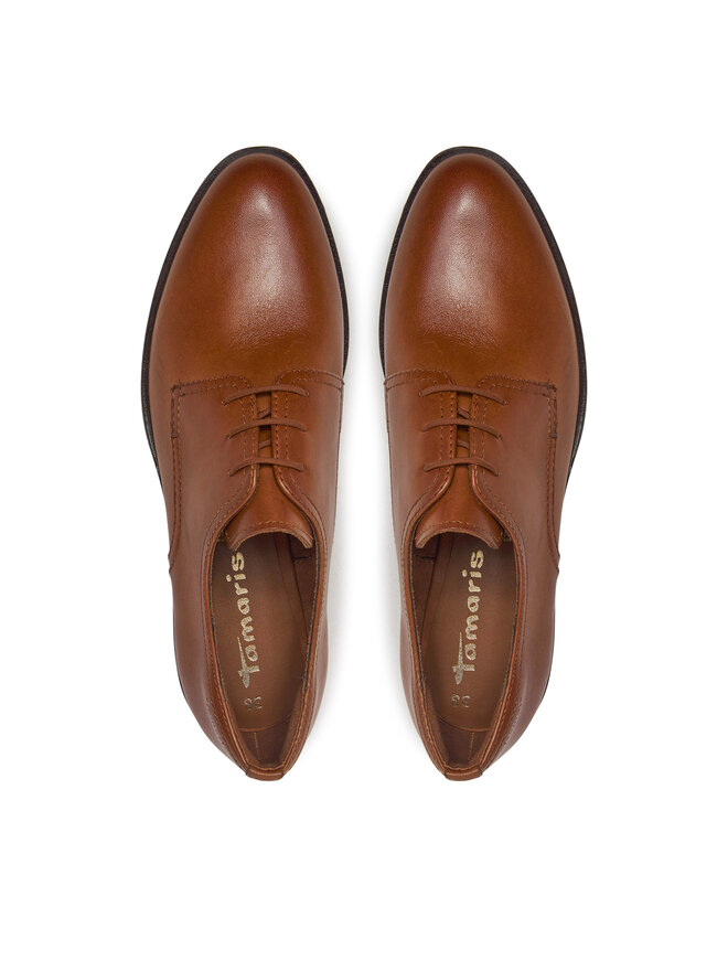 Tamaris Oxford Schuhe Tamaris 1-23201-44 Braun