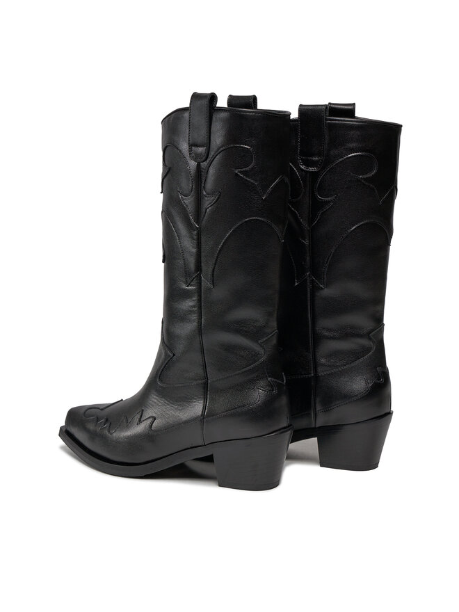 Bronx Kowbojki Bronx Western 47515-A Czarny