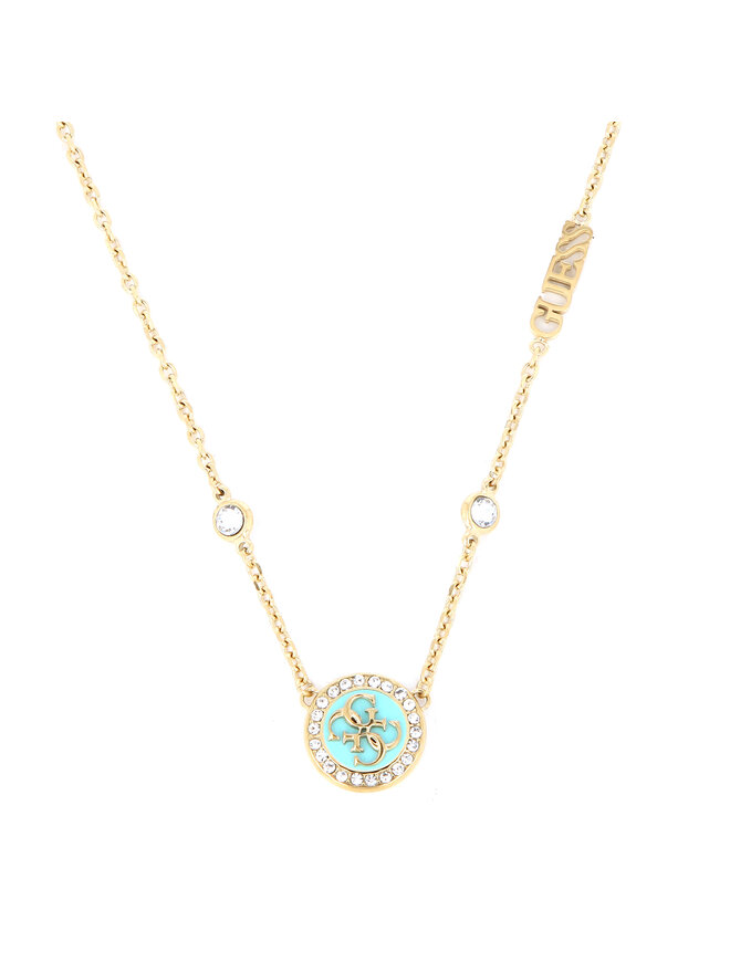 Guess Náhrdelník Guess Dreaming Guess JUBN03 119JW Žluté zlacení
