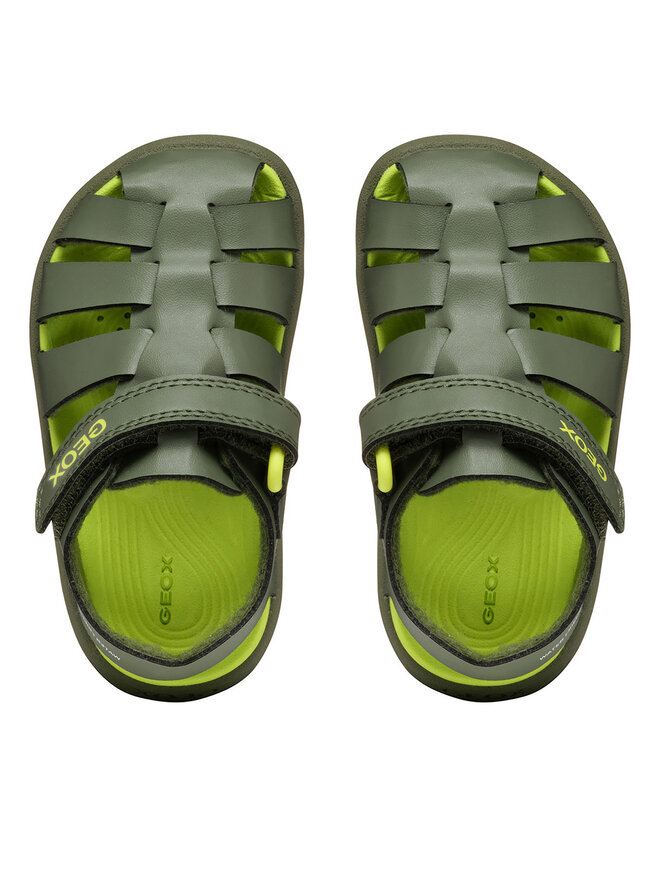 Geox Sandále Geox B Sandal Fusbetto B556AA 000BC C3016 Zelená
