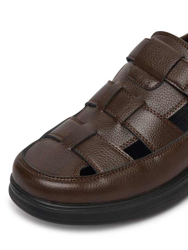 Lanetti Sandály Lanetti MSS20518-03 Hnědá