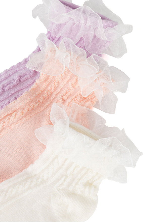 JENNY Zoknik JENNY 7KB-004-SS25 (3-pack) Rózsaszín