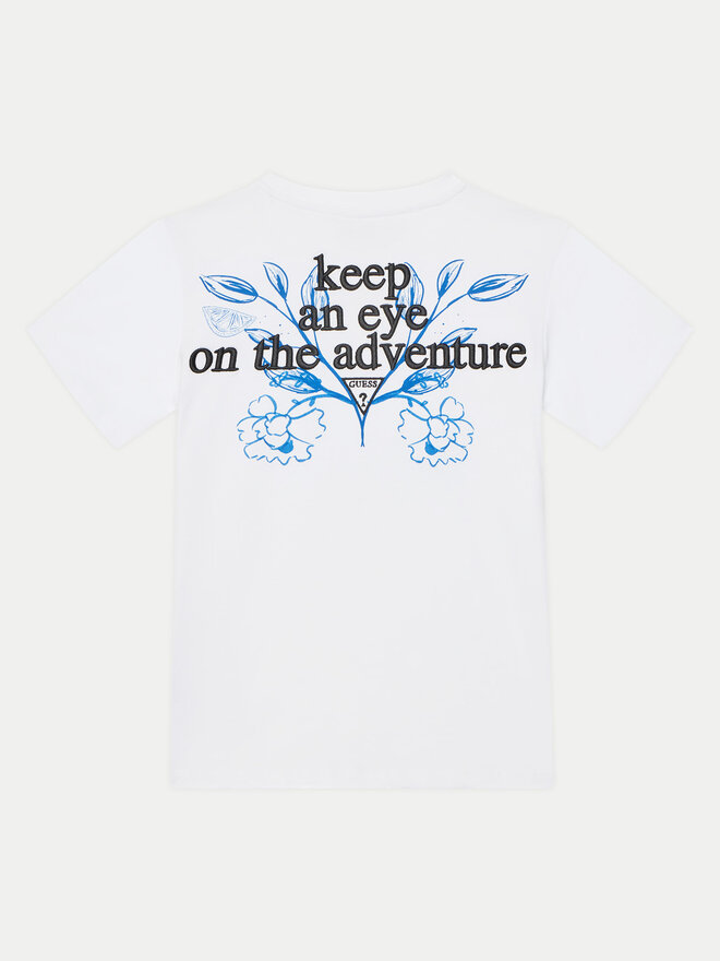 Guess Guess Camiseta L5GI09K 8HM4 Blanco Regular Fit