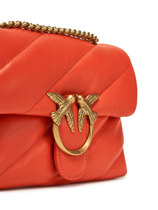 PINKO Bolso PINKO Love Puff Mini Cl PE 25 PLTT 100039 A0F2 Naranja