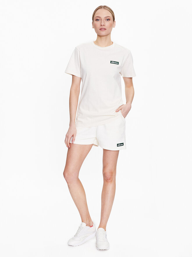 Ellesse Ellesse Marškinėliai Tolin SGR17945 Écru Regular Fit