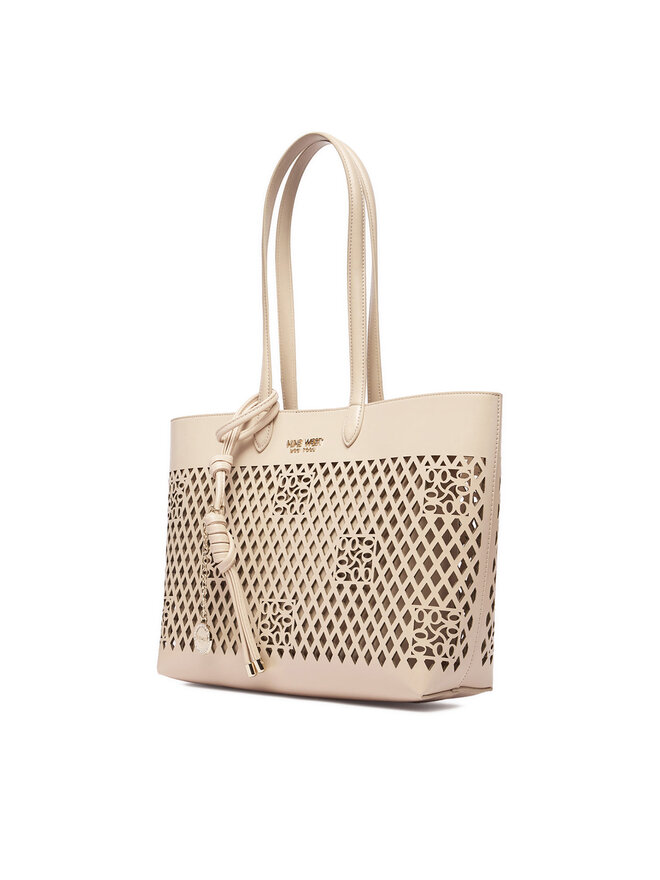 Nine West Handtasche Nine West CEO-Bleeker Petal-LDA8699A Beige