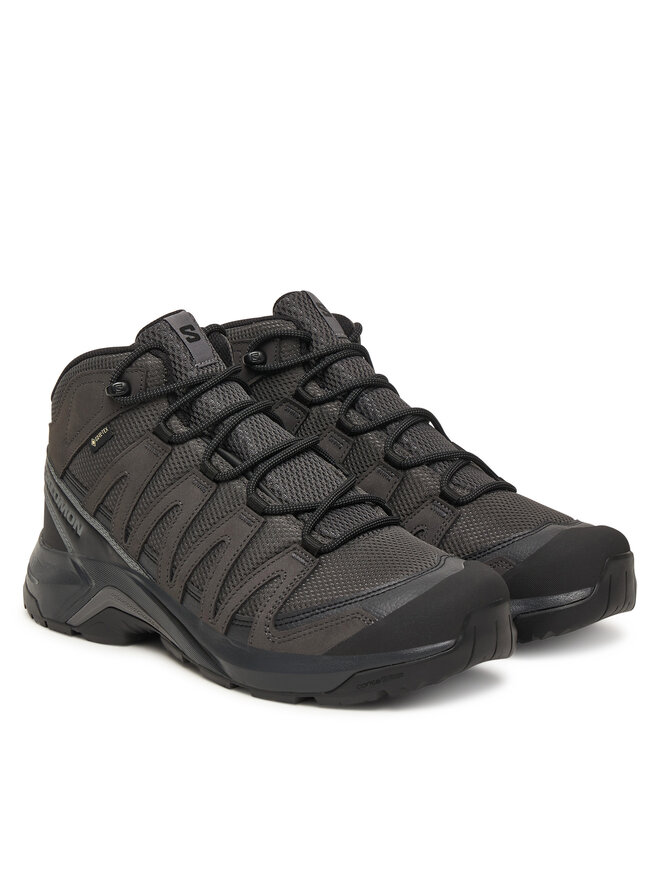 Salomon Trekkingschuhe Salomon X-Adventure Recon Mid Gore-Tex L47809100 Grau