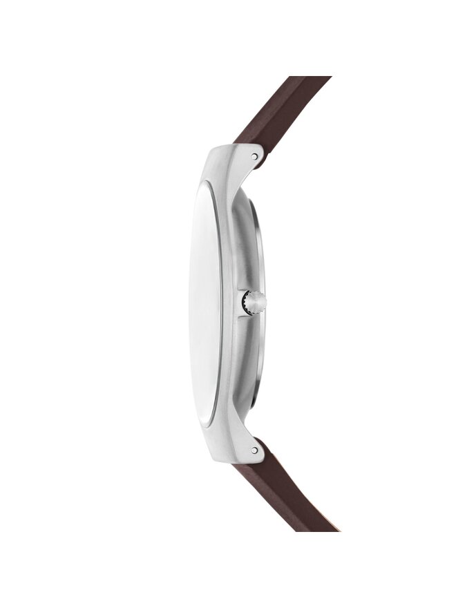 Skagen Годинник Skagen Malbye Gent SKW6909 Коричневий