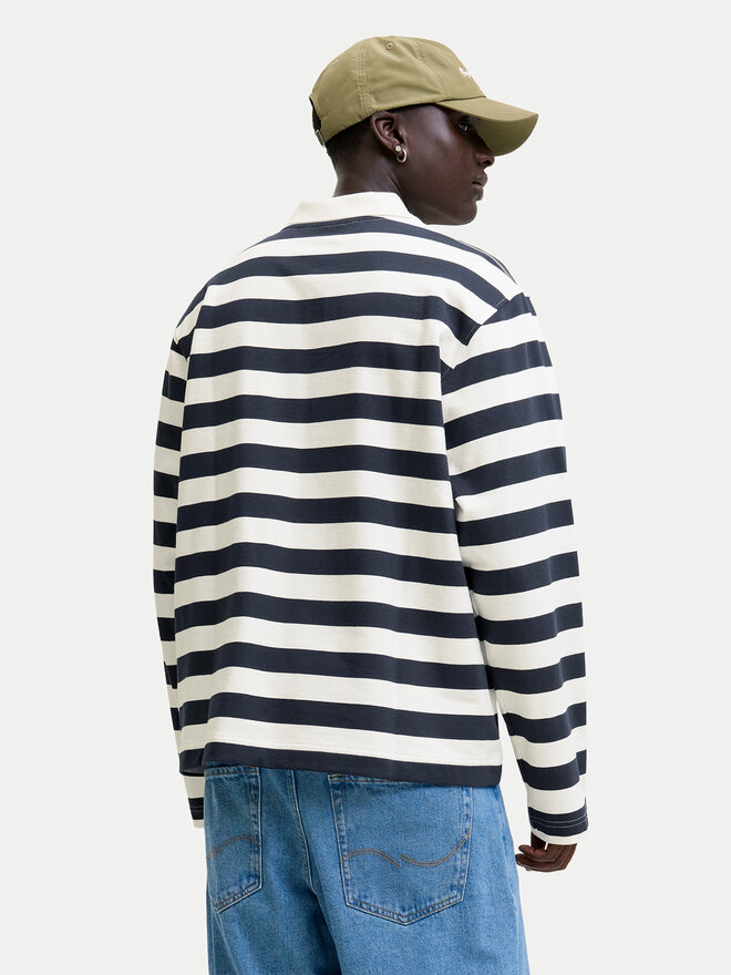 Jack & Jones Jack & Jones Poloshirt Bleecker 12285805 Dunkelblau Loose Fit