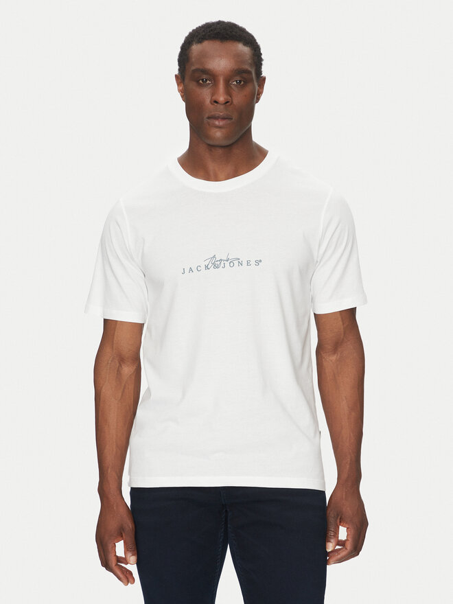 Jack&Jones Jack&Jones Marškinėliai Varenna 12273163 Balta Regular Fit