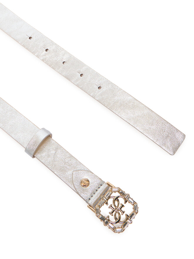 Guess Жіночий ремінь Guess BW9326 P6125 Срібний