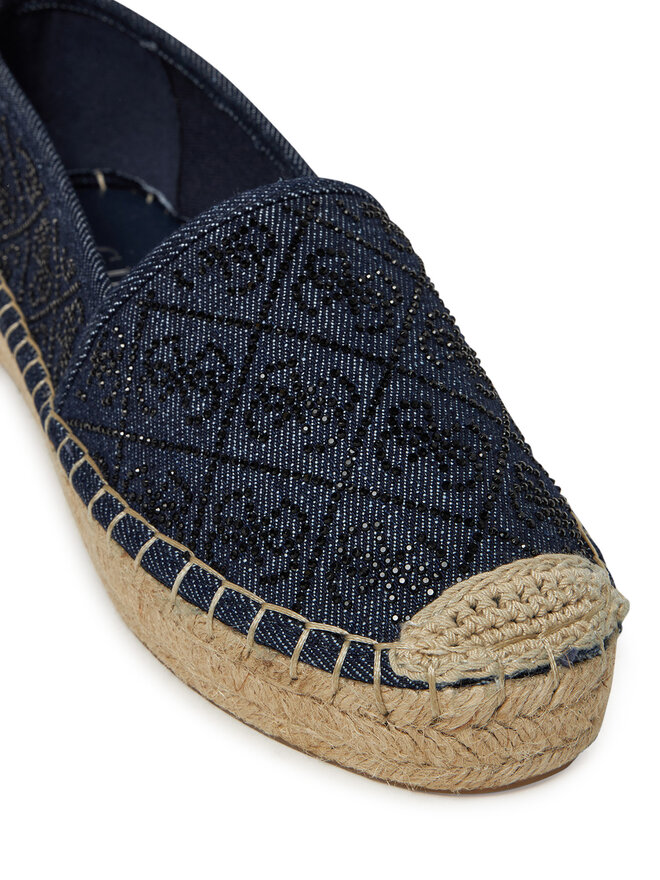 Guess Espadryle Guess FLJODY DEN14 Granatowy