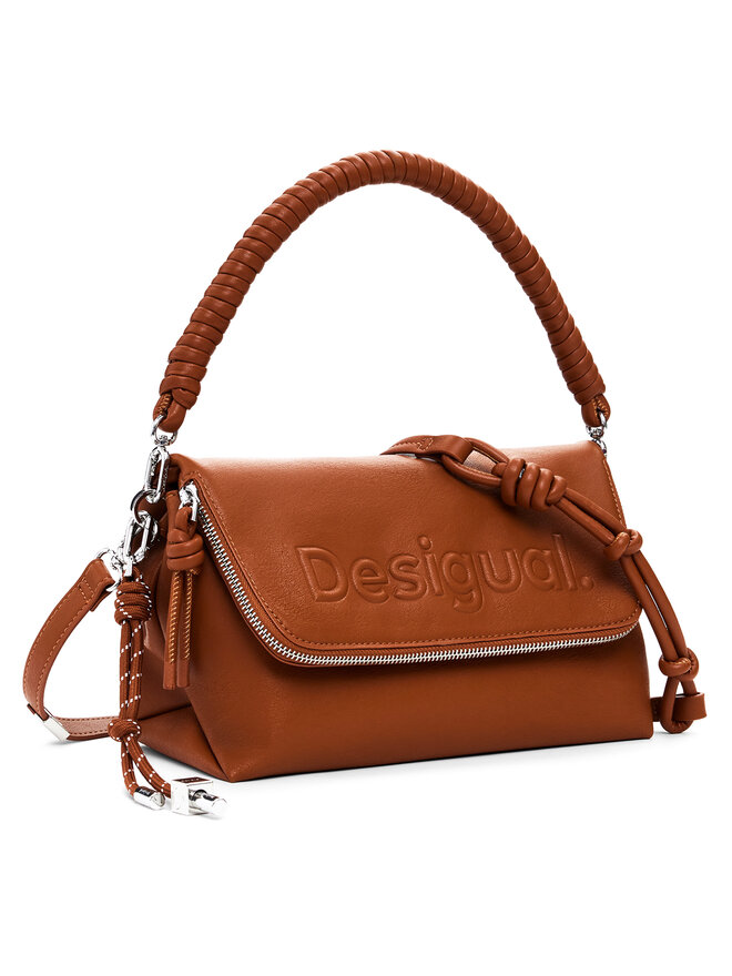 Desigual Torebka Desigual 25SAXPAM Brązowy