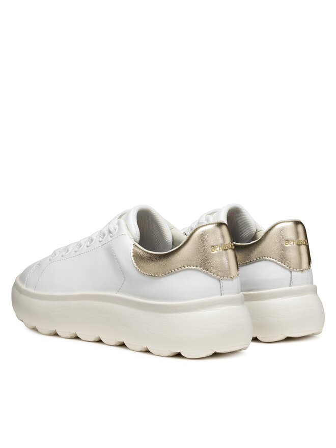 Geox Sneakers Geox D Spherica Ec4.1 D45TCD 085BN C1327 Alb