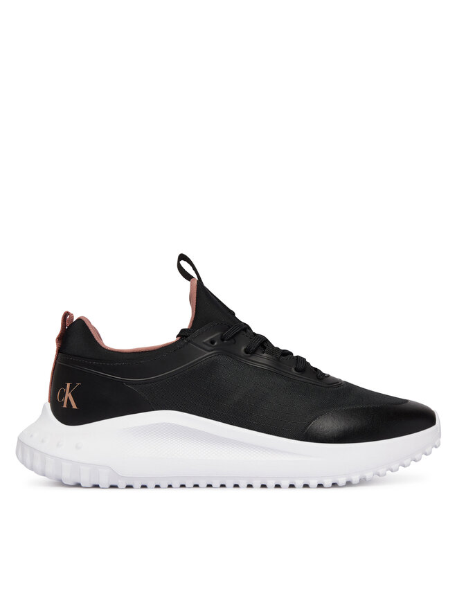 Calvin Klein Jeans Sneakers Calvin Klein Jeans Eva Runner Laceup Sock Mat Mix YW0YW02064 Schwarz