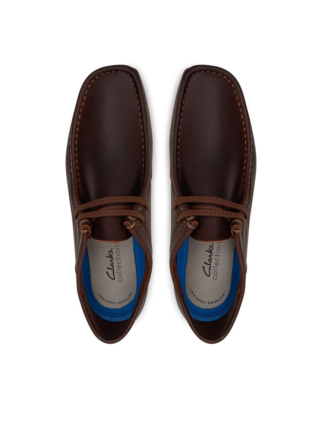 Clarks Μοκασίνια Clarks Shacre II Run 261594327 Καφέ