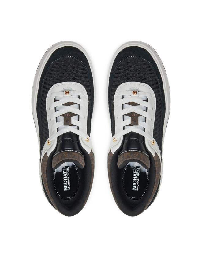 MICHAEL Michael Kors Снікерcи MICHAEL Michael Kors Aurora Lace Up 43F4AUFS2D Чорний
