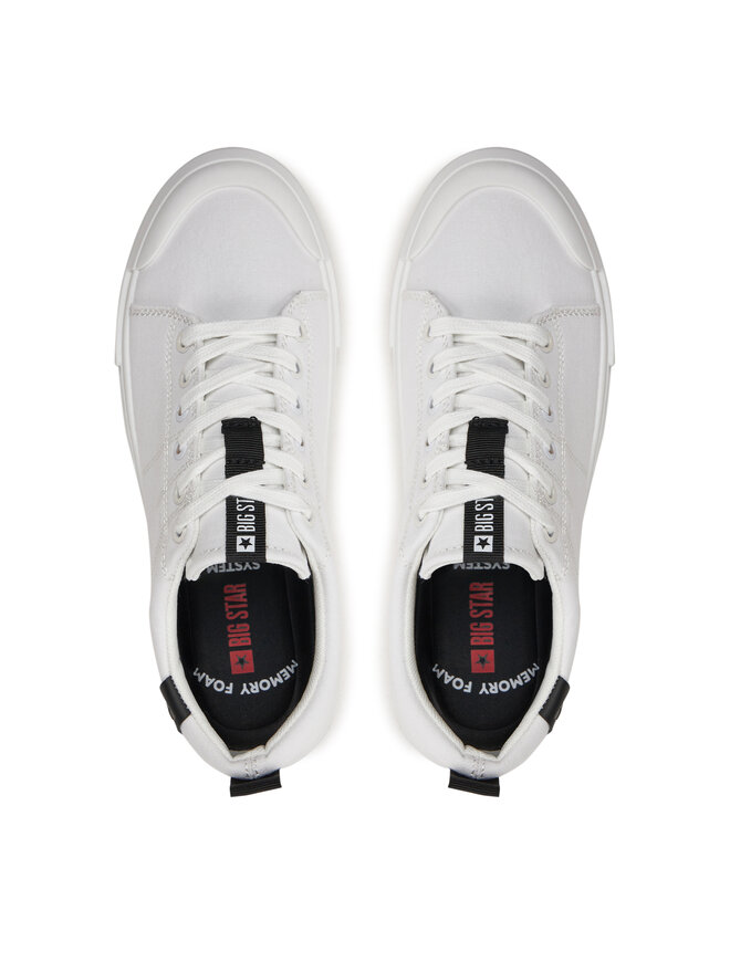 Big Star Shoes Sneakers Big Star Shoes NN174154 Λευκό