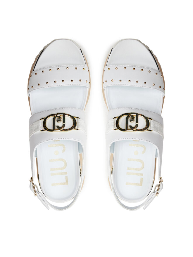 Liu Jo Σανδάλια Liu Jo Maxi Wonder Sandal 27 BA4107 P0102 Λευκό