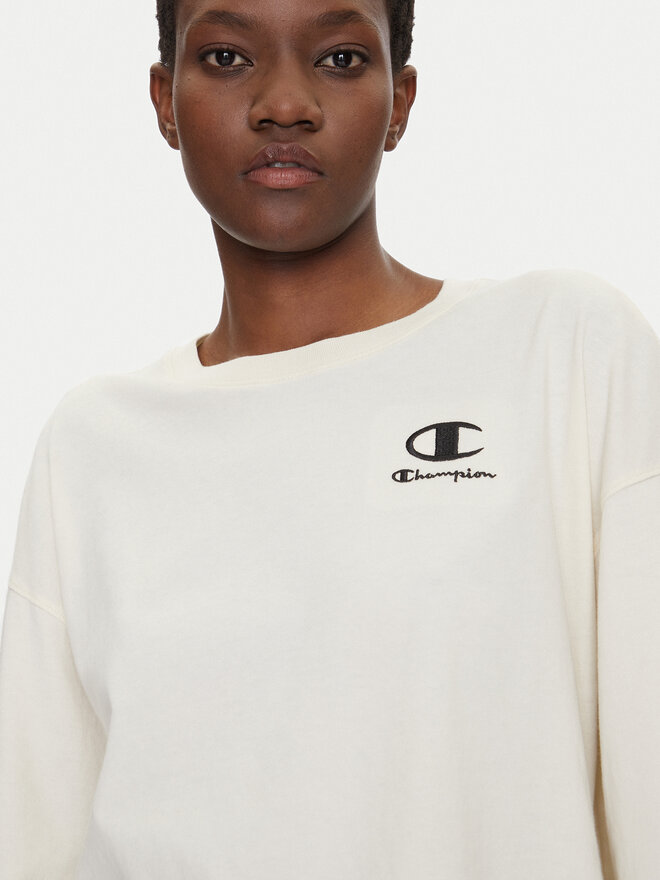 Champion Champion Majica 118023 Écru Regular Fit
