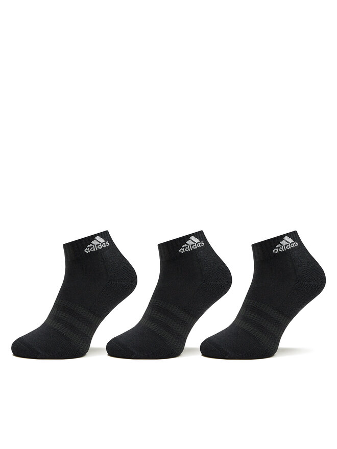 adidas Skarpety Niskie Unisex adidas Cushioned Sportswear Ankle Socks 3 Pairs IC1277 Czarny