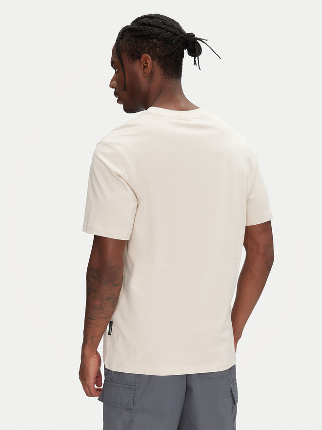 Jack&Jones Jack&Jones Camiseta Recharge 12273070 Beis Relaxed Fit