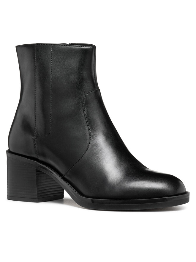 Geox Stiefeletten Geox D Serilda 60 D46XXE 00043 C9999 Schwarz
