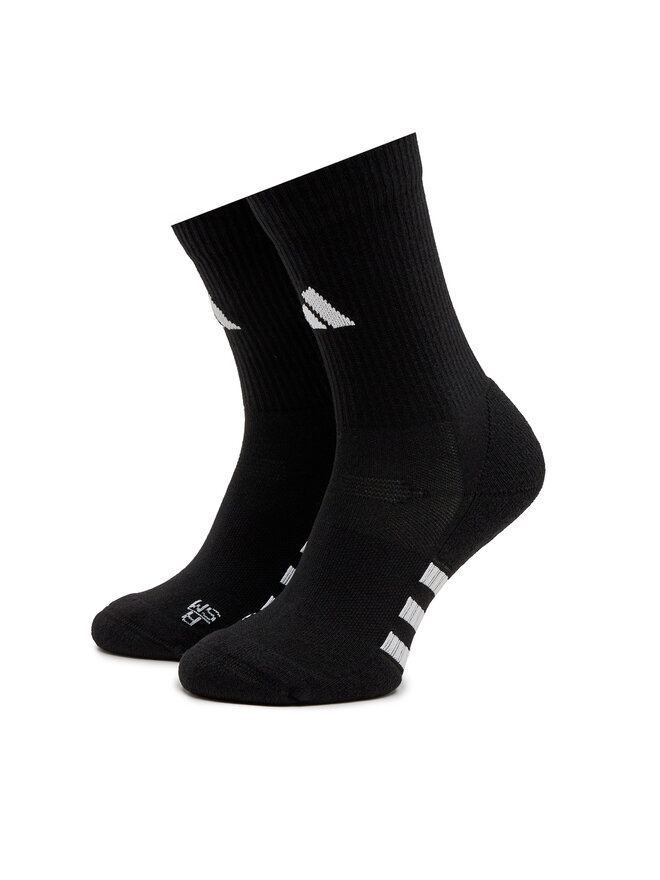 adidas Sada 3 párů vysokých ponožek unisex adidas Performance Cushioned IC9521 Černá