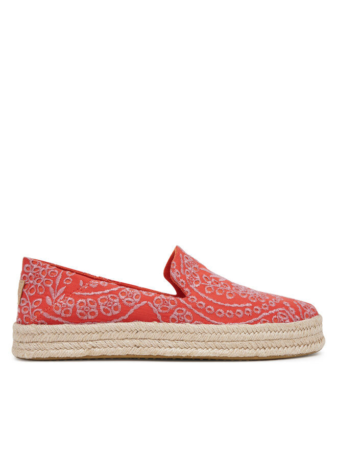 Toms Espadrilky Toms Carolina  10021871 Červená