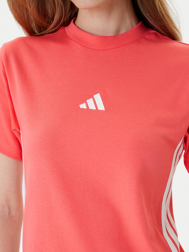adidas adidas T-Shirt Essentials 3-Stripes KE4377 Korallenfarben Regular Fit