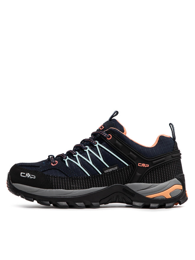 CMP Botas de trekking CMP Rigel Low Wmn Trekking Shoes Wp 3Q54456 Azul marino