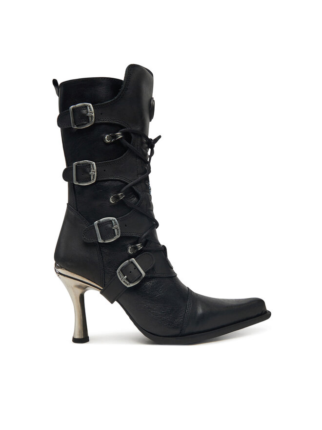 NEW ROCK Botki NEW ROCK M-9373-S2 Czarny