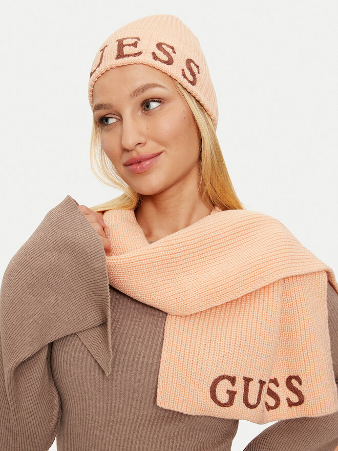 Guess Set berretto e sciarpa Guess GFBOXW P4402 Rosa