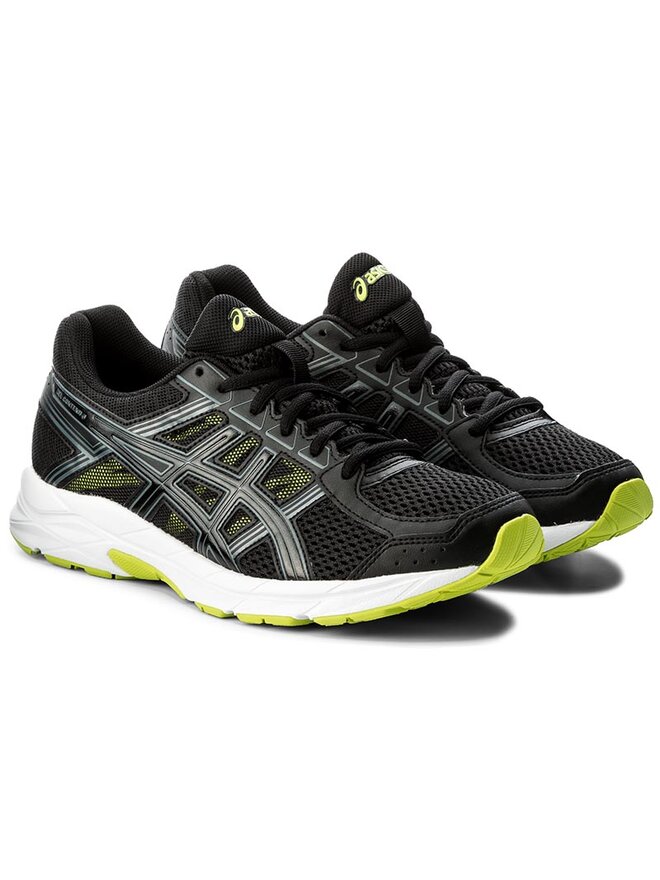 Laufschuhe Asics Gel Contend 4 T715N Schwarz eschuhe