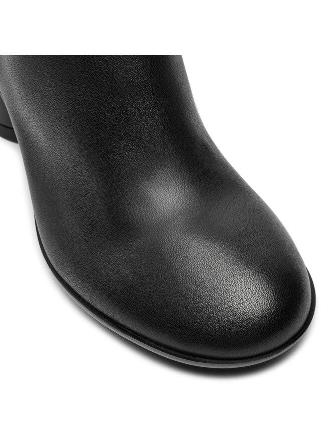 AGL Botki AGL Curvy D245509PGSOFTY0000 Czarny