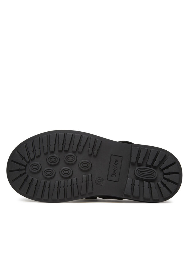 DeeZee Halbschuhe DeeZee CEO-CS6511-01 Schwarz
