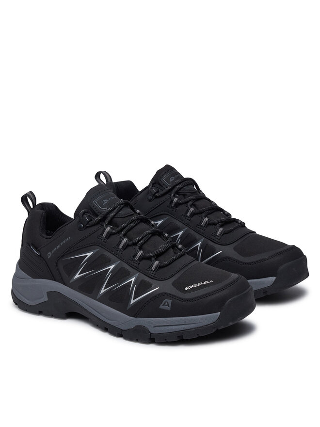 ALPINE PRO Trekingová obuv ALPINE PRO Nige UBTD405990PL Čierna