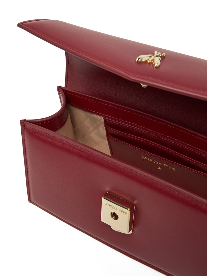 Patrizia Pepe Torebka Patrizia Pepe 2B0032/L061 Bordowy