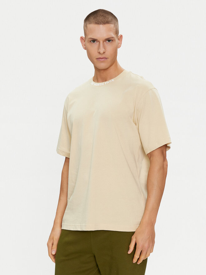 The North Face The North Face Camiseta Zumu NF0A87DD Beis Regular Fit