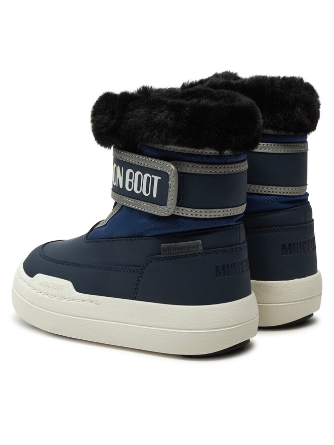 Moon Boot Škornji za sneg Moon Boot Junior Park Strap 80D3440030 Mornarsko modra