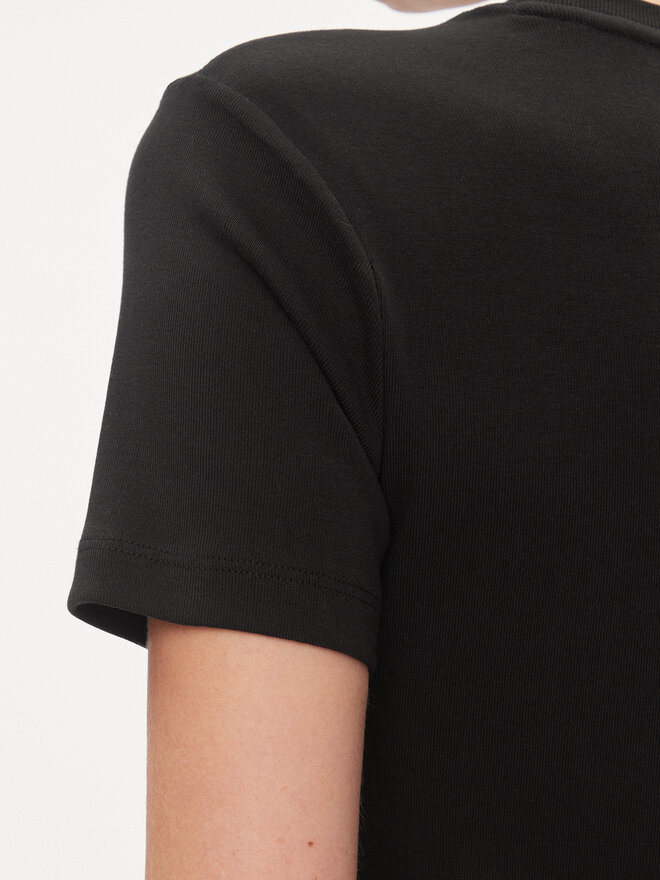 Tommy Hilfiger Tommy Hilfiger Camiseta New Cody WW0WW40587 Negro Slim Fit