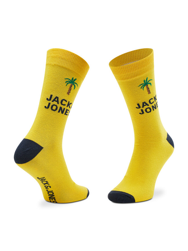 Jack&Jones Набір 5 високих чоловічих шкарпеток Jack&Jones Jaczoey 12217535 Кольоровий