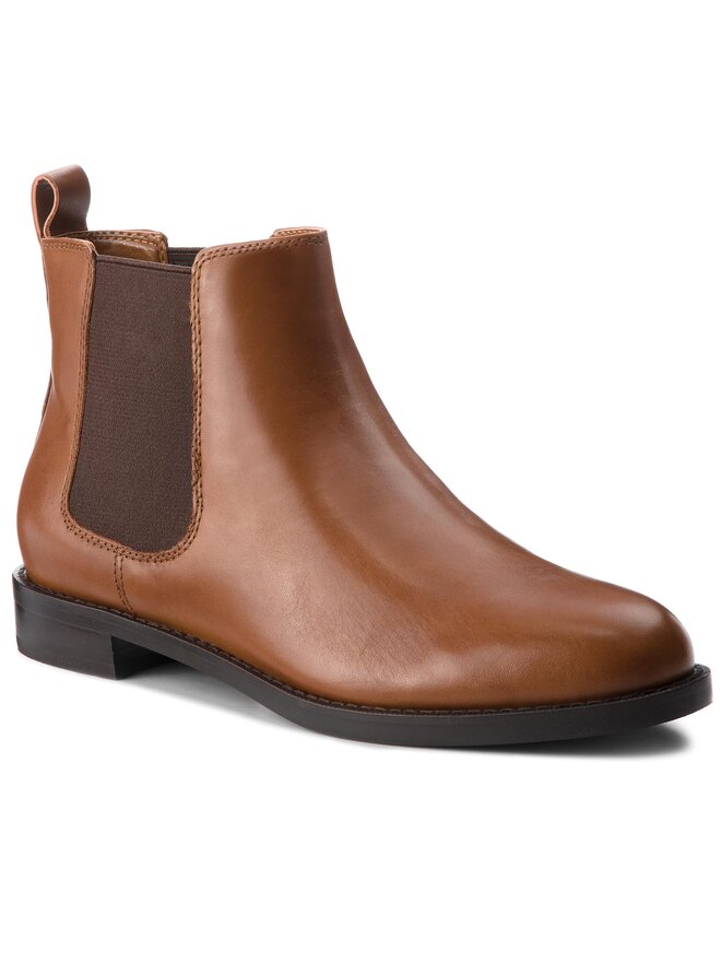 Bottines Chelsea Lauren Ralph Lauren Haana 802709965002 Marron chaussures