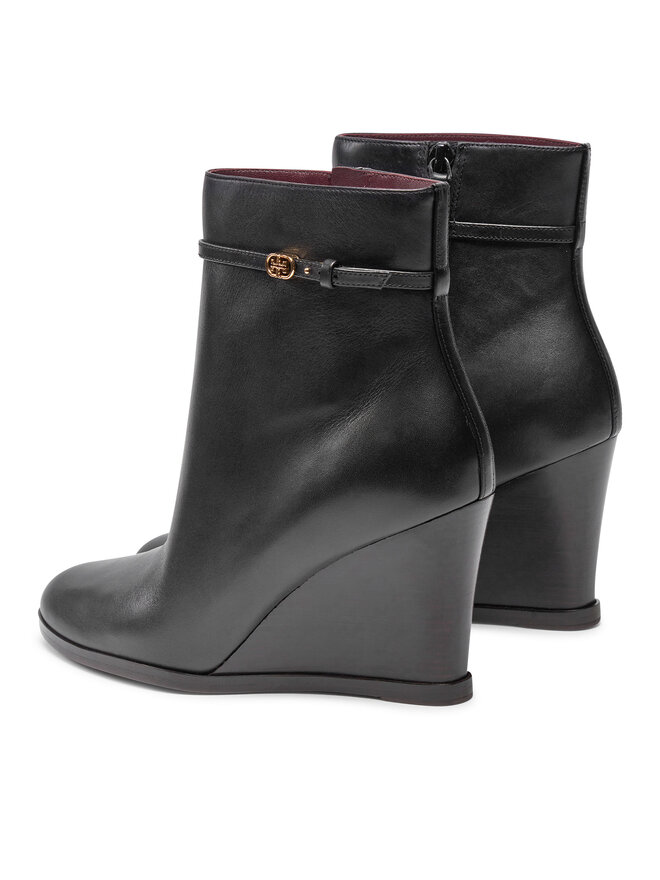 Tory Burch Botines Tory Burch Double T Buckle 158092-006 Negro