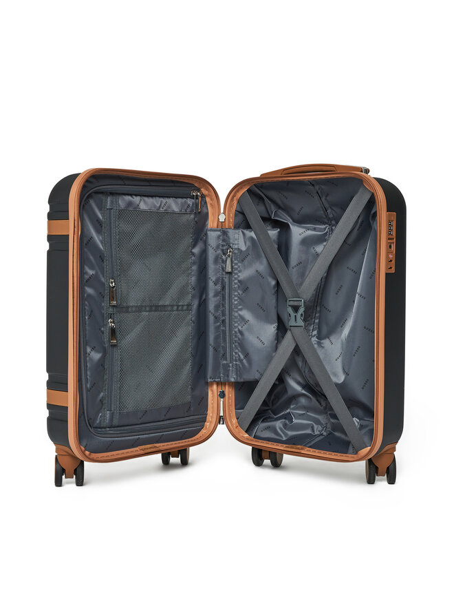 Guess Walizka średnia Guess TWH926 29830 Czarny