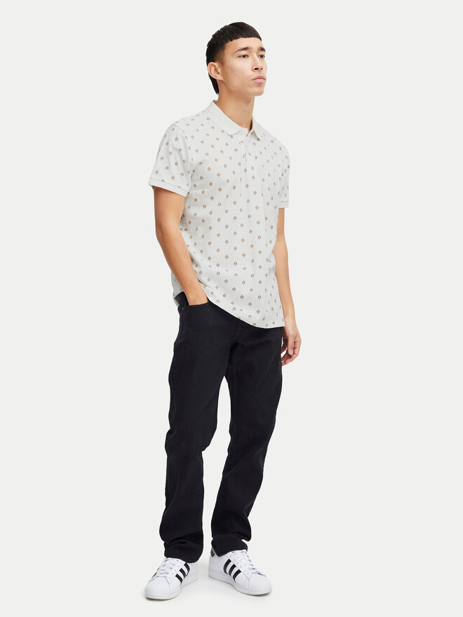 Blend Blend Poloshirt 20716475 Weiß Regular Fit