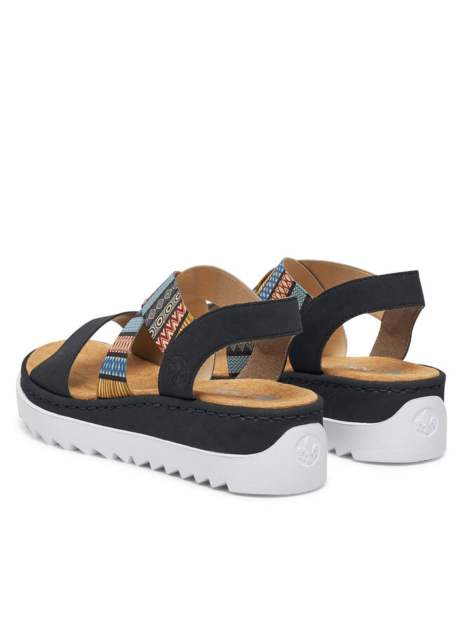 Rieker Sandale Rieker V44G8-14 Bleumarin