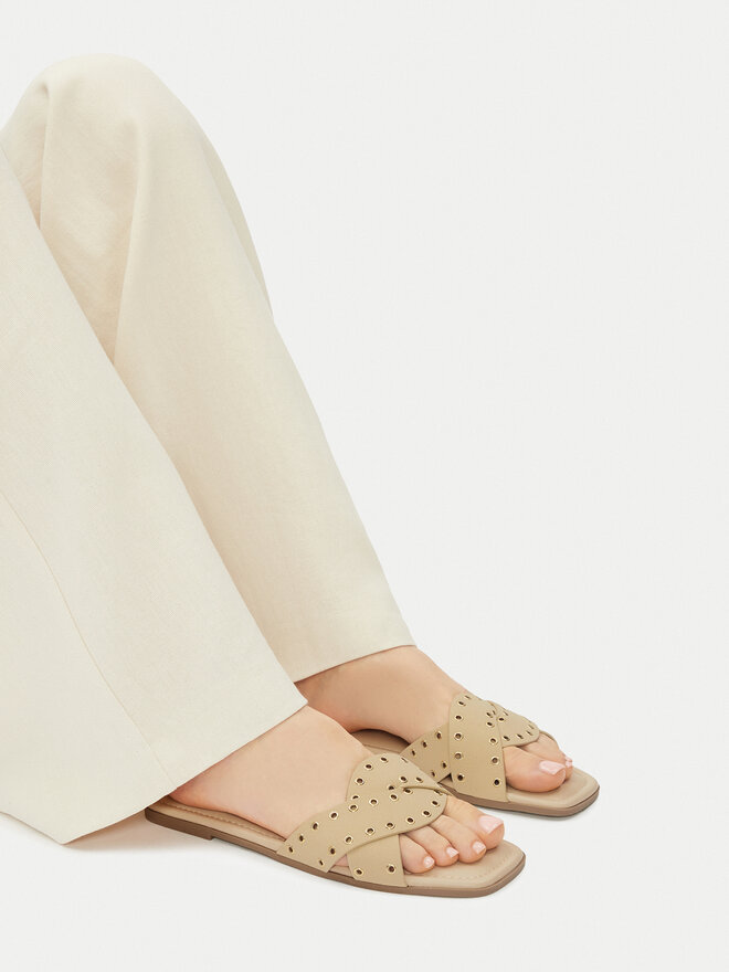 JENNY Pantoletten JENNY R07072024 Beige