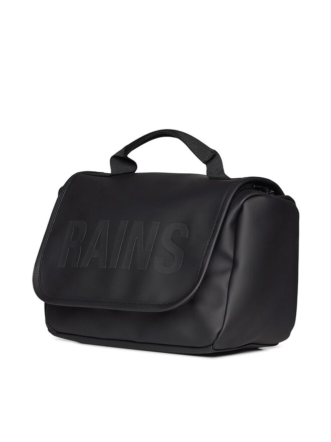 Rains Kosmetyczka Rains Texel Wash Bag W1 16310 Czarny