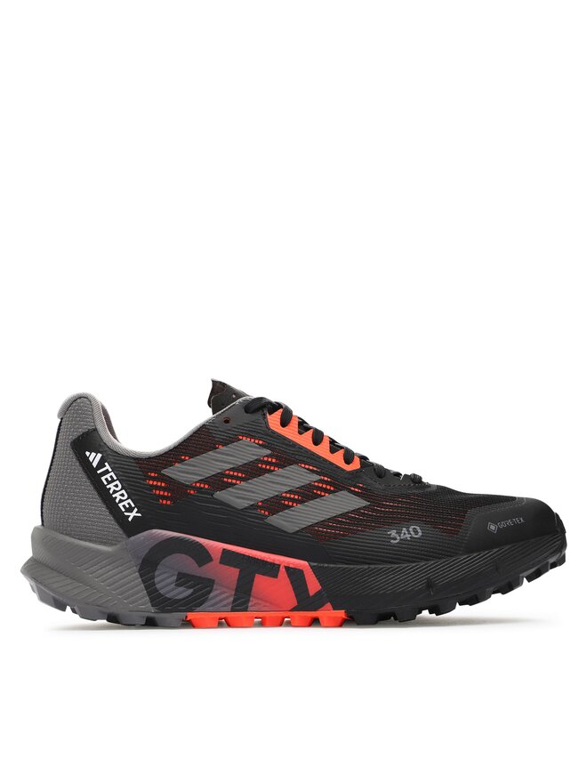 Laufschuhe adidas Terrex Agravic Flow GORE TEX Trail Running Shoes 2.0 HR1109 Schwarz eschuhe